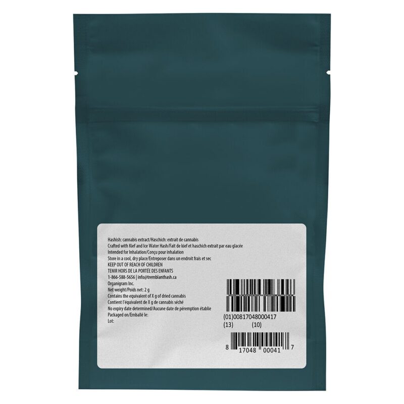 Tremblant Hash Strips 2g Montrose Cannabis