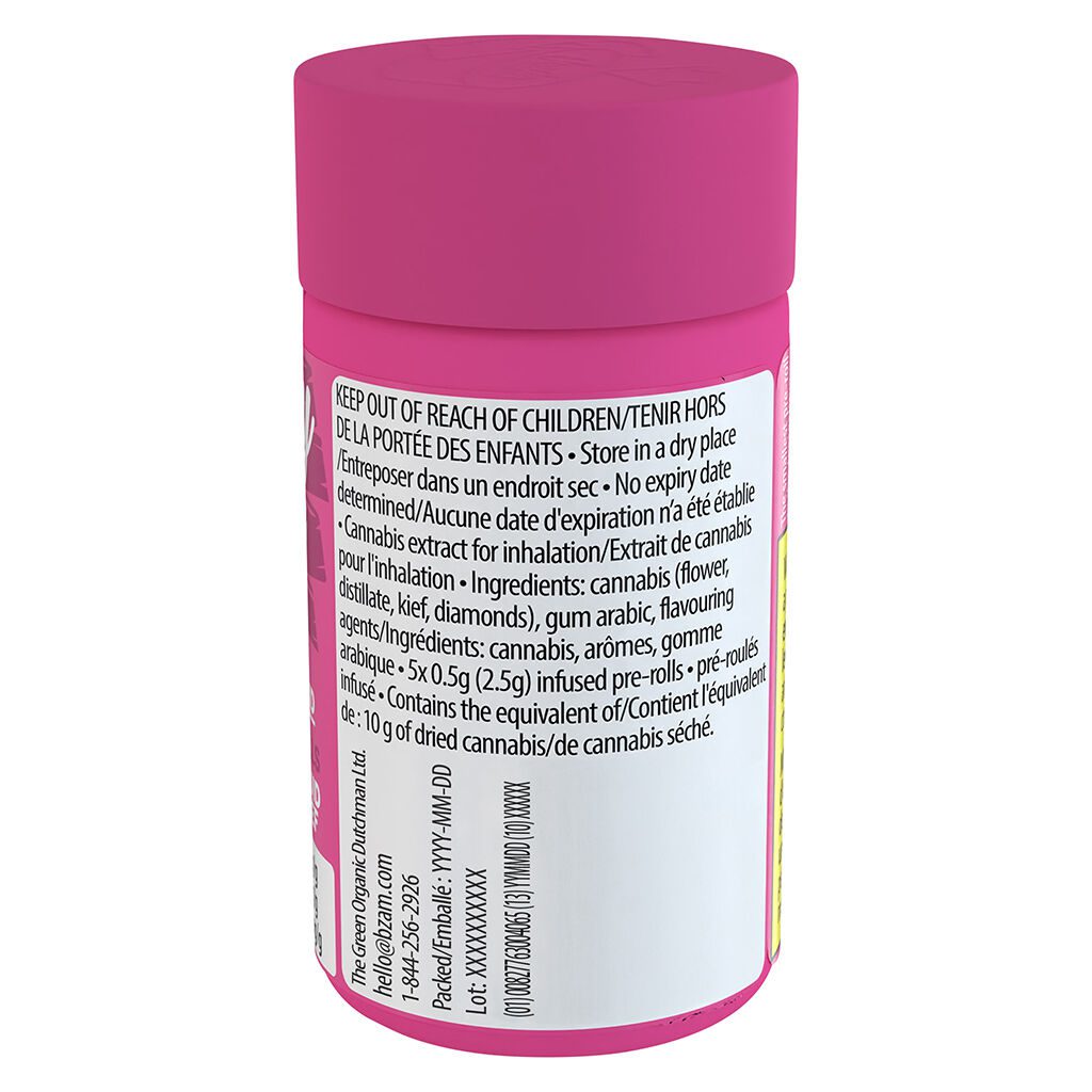 Baby Jeeter Infused Pink Lemon Pre-Rolls 5 Pack