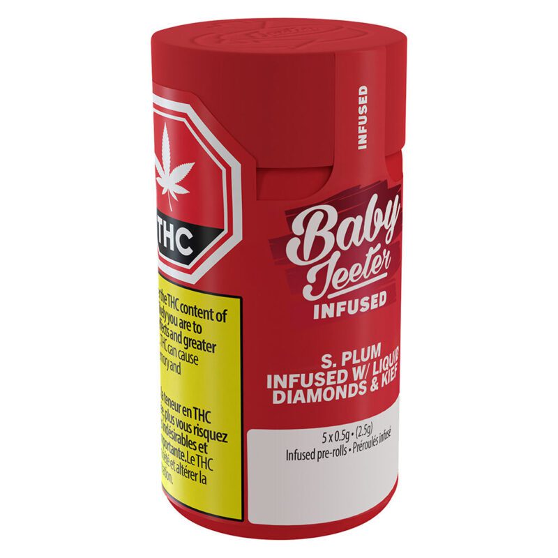 Jeeter Baby Jeeter Infused S. Plum Pre-Roll 5x0.5g Montrose Cannabis