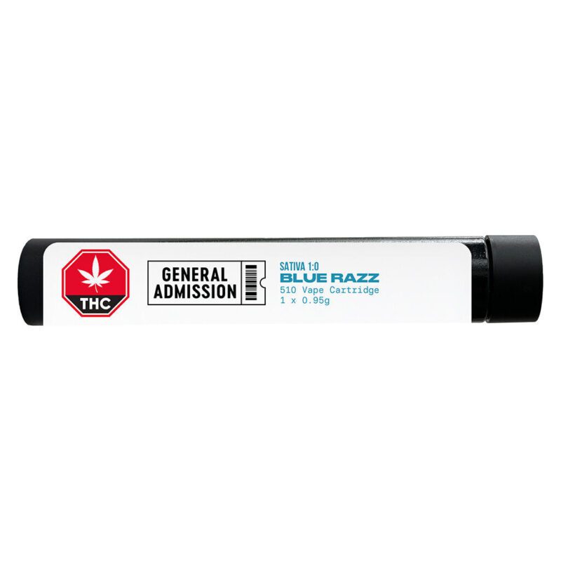 General Admission Blue Razz Sativa 1g 510 Montrose Cannabis