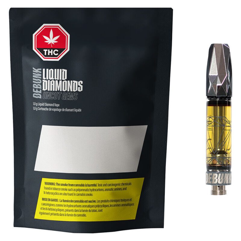 DEBUNK Uncut Gems Liquid Diamond 510 1g Montrose Cannabis