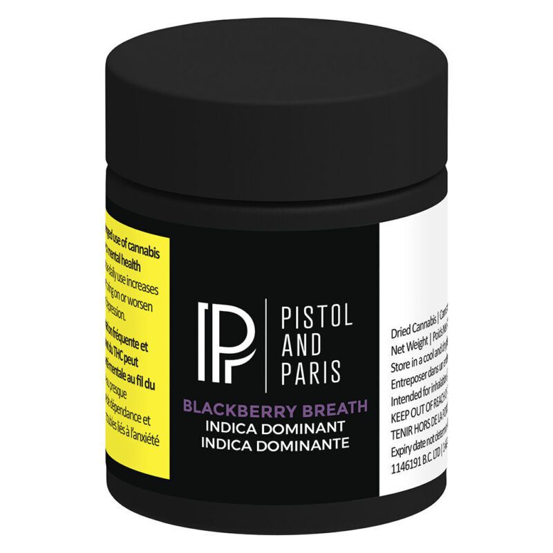 Pistol and Paris Blackberry Breath 3.5g Montrose Cannabis