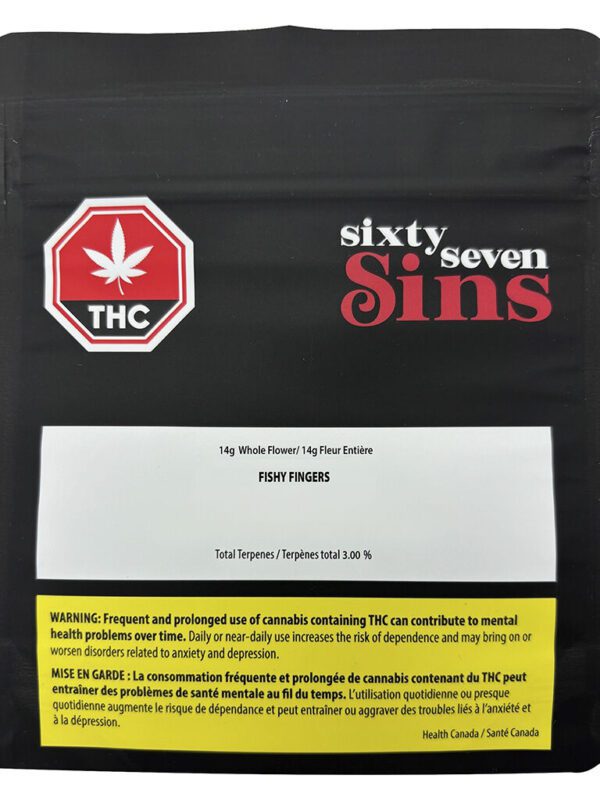 Sixty Seven Sins Fishy Fingers 14g Montrose Cannabis
