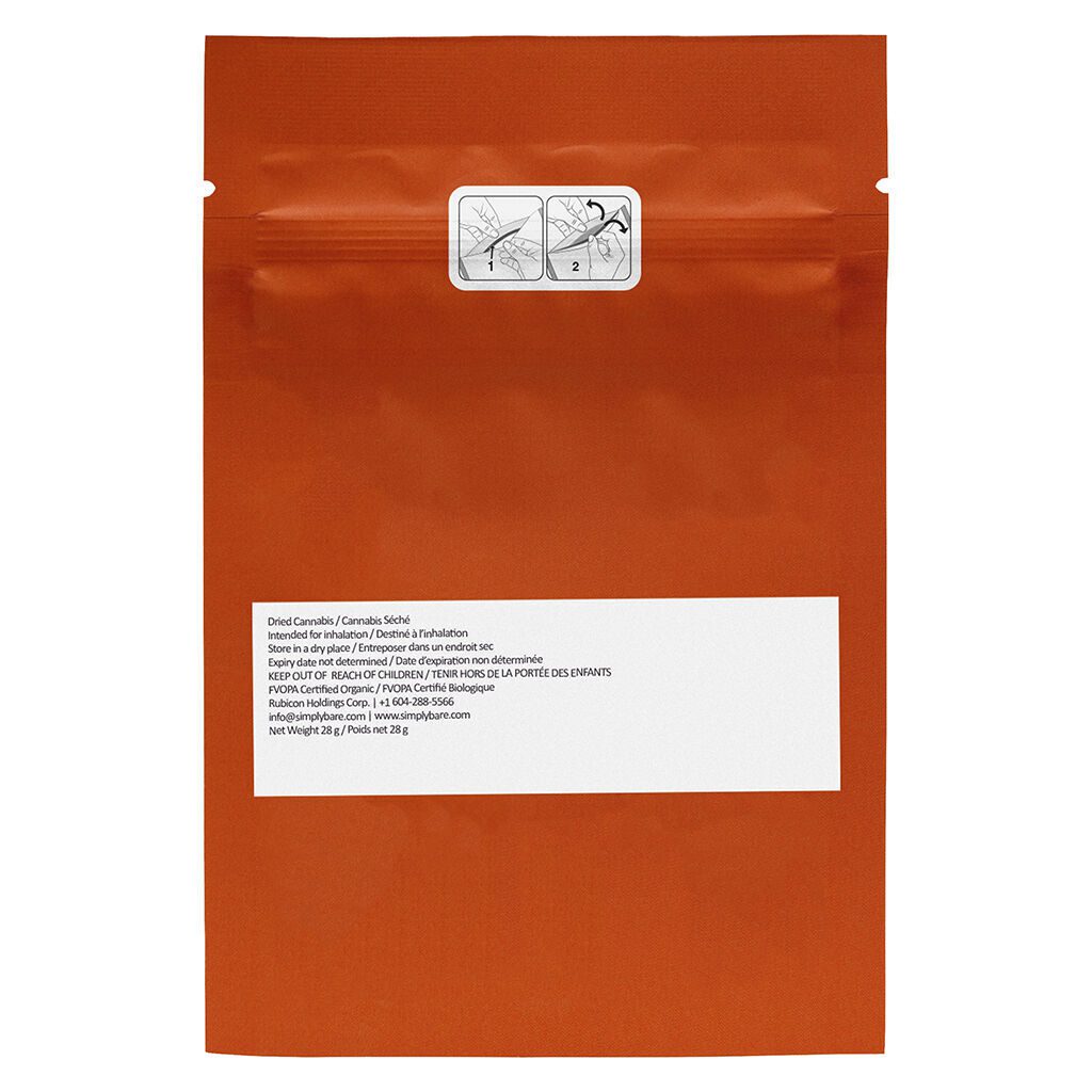 BC Organic Grape Cream Cake 28g <br>Indica <br>27% | 1.77% Terps - Image 3