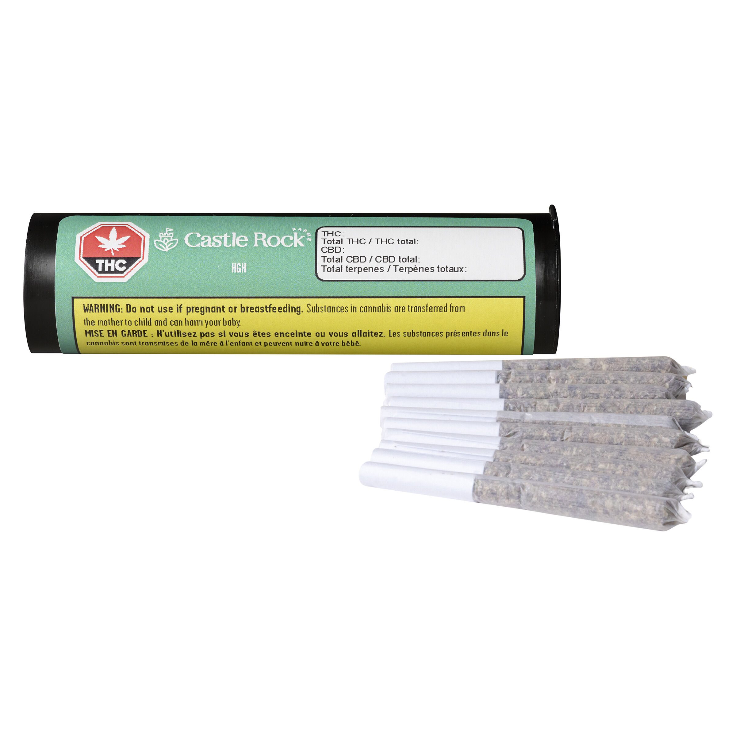 Castle Rock Farms HGH Pre-Roll 10 Pack Montrose Cannabis