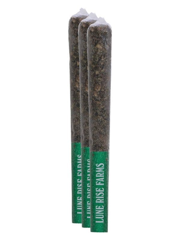 Lune Rise Farms Strawberry Fields 3 Pack Pre-Rolls Montrose Cannabis