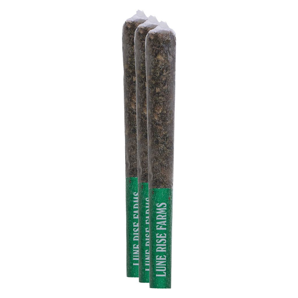Lune Rise Farms Strawberry Fields 3 Pack Pre-Rolls Montrose Cannabis