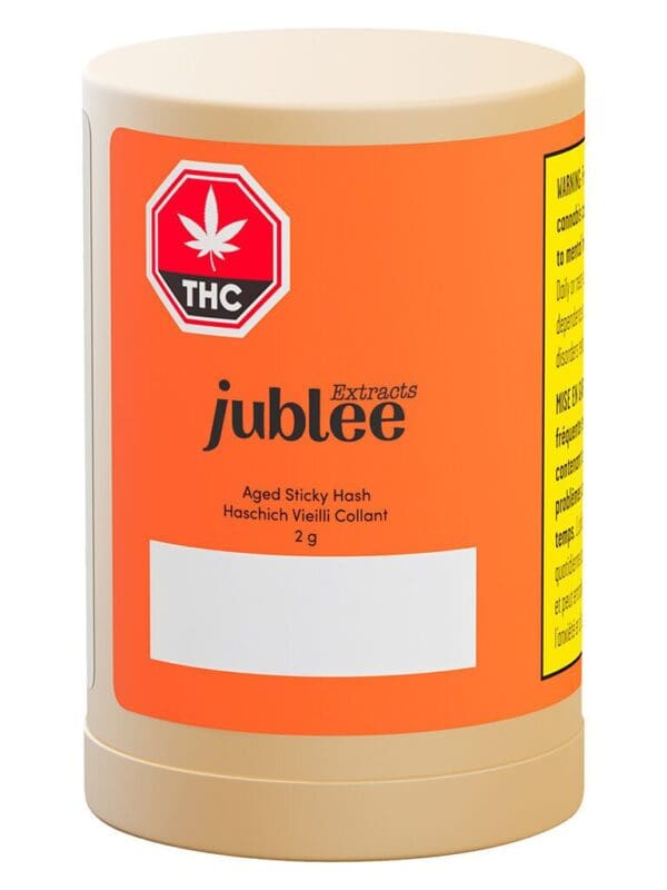 Jublee Extracts Aged Sticky Hash 2g Montrose Cannabis