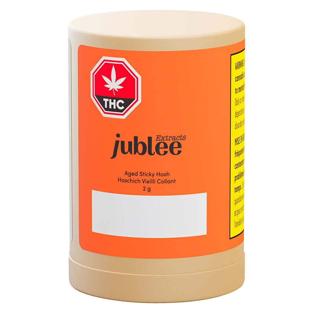 Jublee Extracts Aged Sticky Hash 2g Montrose Cannabis