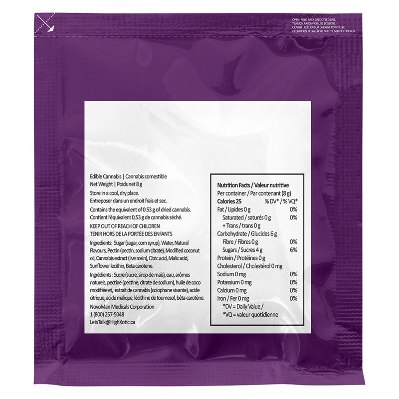 TenTen Caribbean Chill Live Rosin Soft Chew Single <br>Indica <br>10mg - Image 3