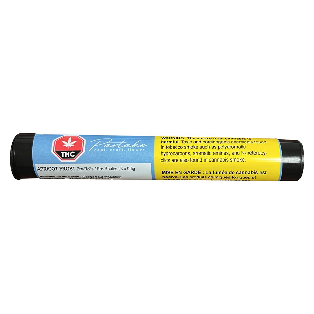 Partake Apricot Frost 3 Pack Montrose Cannabis