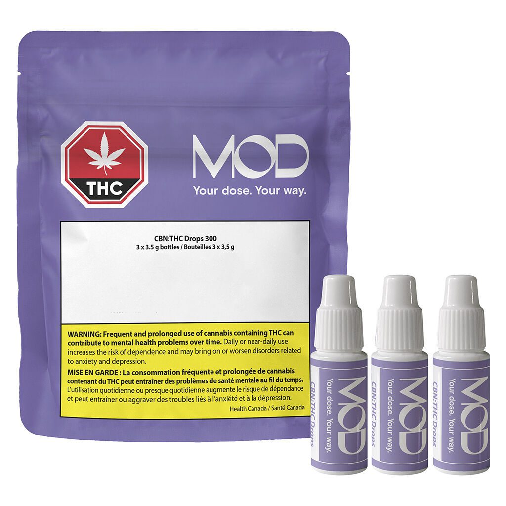 CBN:THC Drops <br>300mg <br>9ml - Image 4