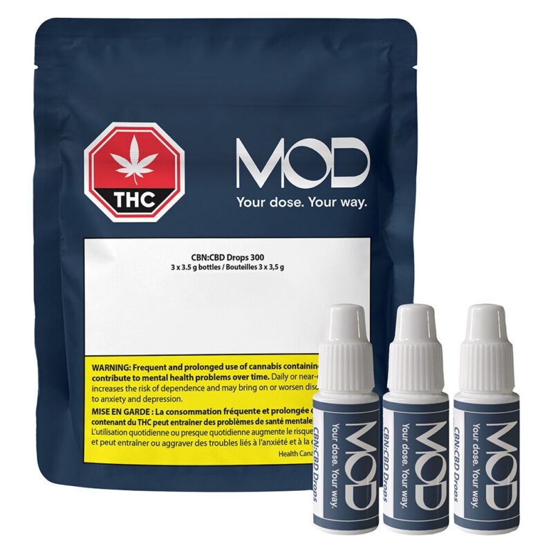 CBN:CBD Drops <br>300mg <br>9ml - Image 4