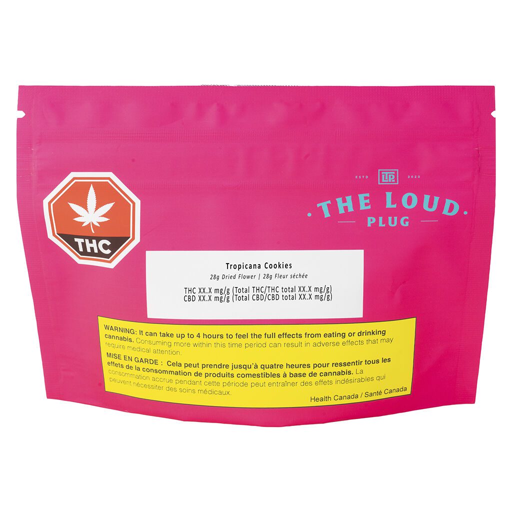 The Loud Plug Tropicanna Cookies 28g Montrose Cannabis