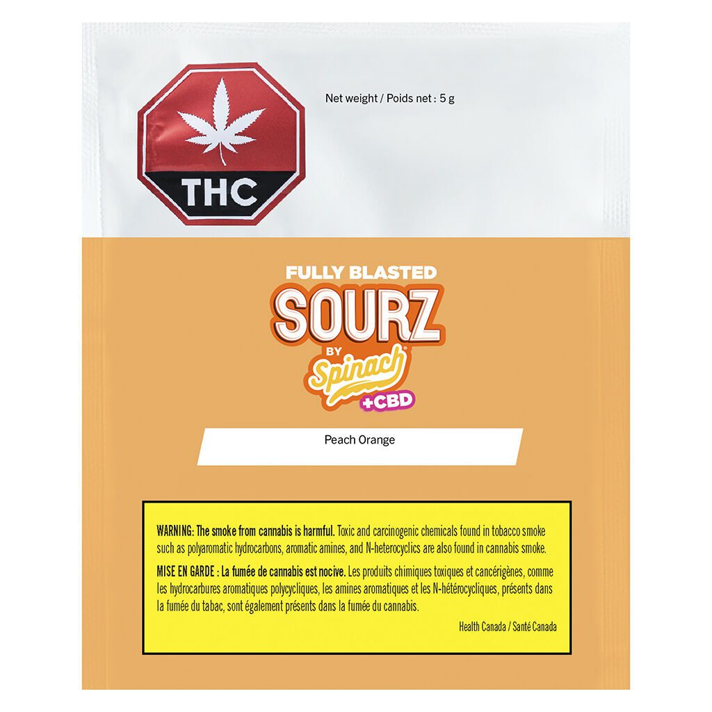 SOURZ Peach Orange 1:1 1 Pack Montrose Cannabis