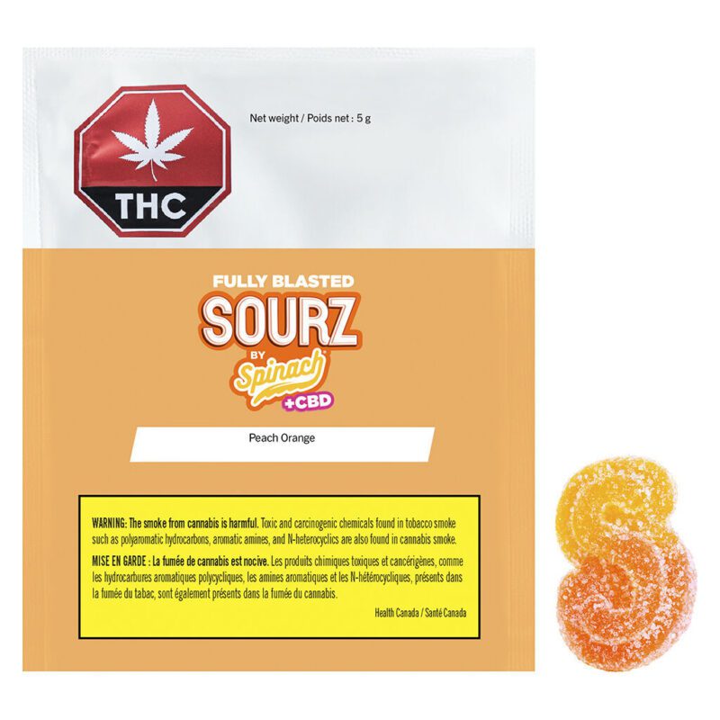 SOURZ Peach Orange 1:1 1 Pack Montrose Cannabis
