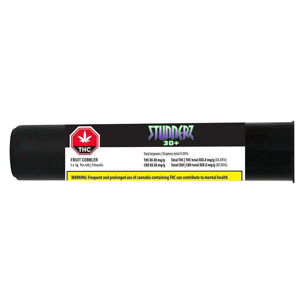 Stunnerz Fruit Cobbler Pre-Roll Single Montrose Cannabis