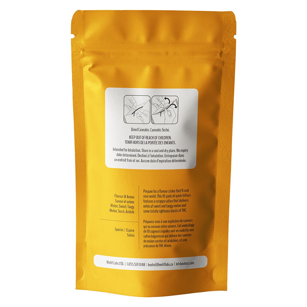 Terpedos Melon Brawler Pre-roll 10 Pack Montrose Cannabis