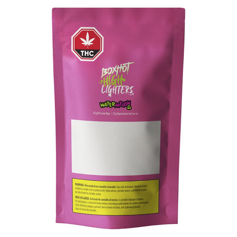 Highlighters Watermelon G 1g Disposable <br>Indica <br>92.0% - Image 3