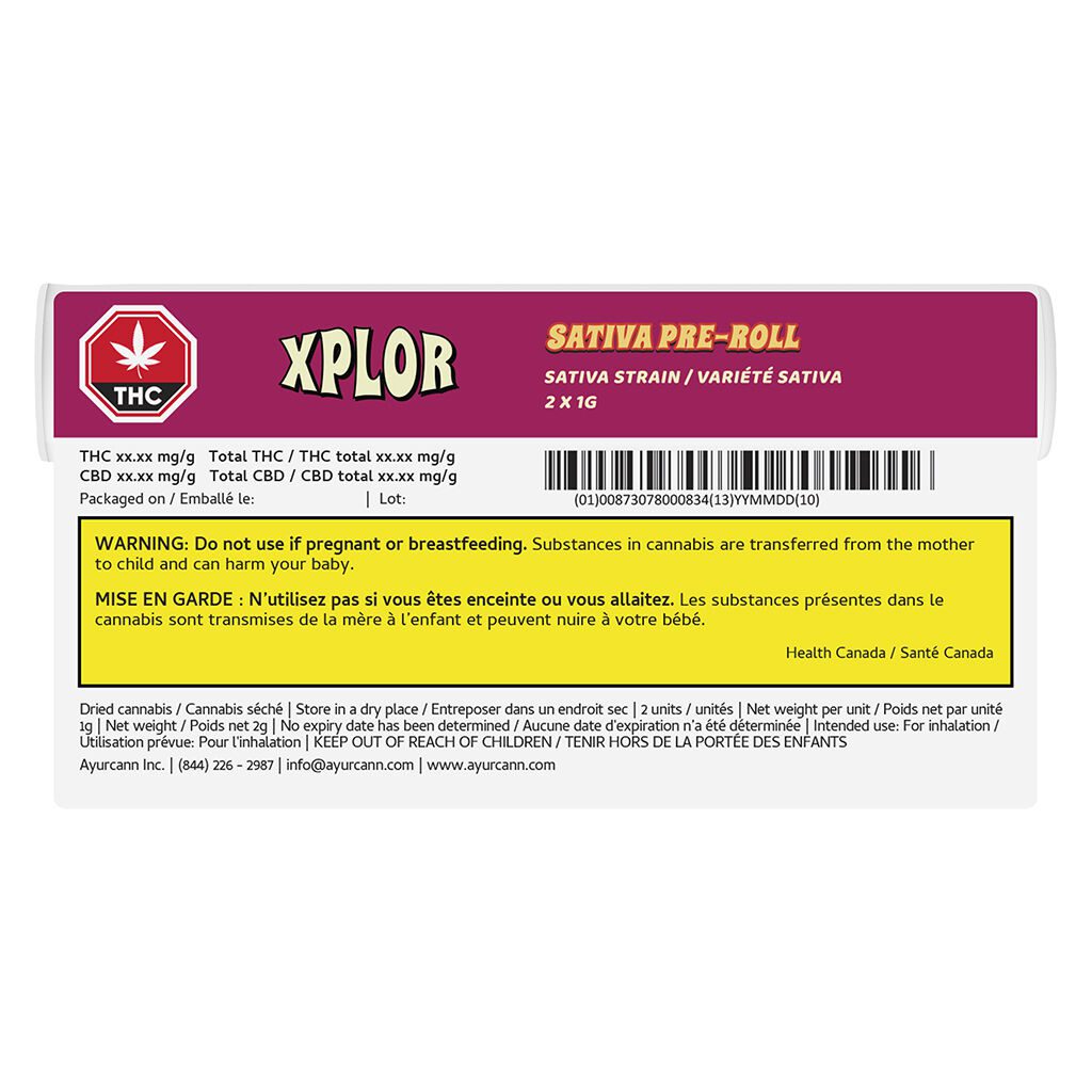 Sativa (Aloha White Widow) Pre-Roll 2 Pack <br>Sativa <br>26.9% - Image 3