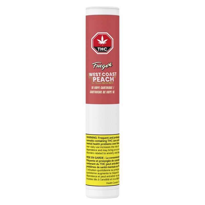 Fuego West Coast Peach 510 1g Montrose Cannabis