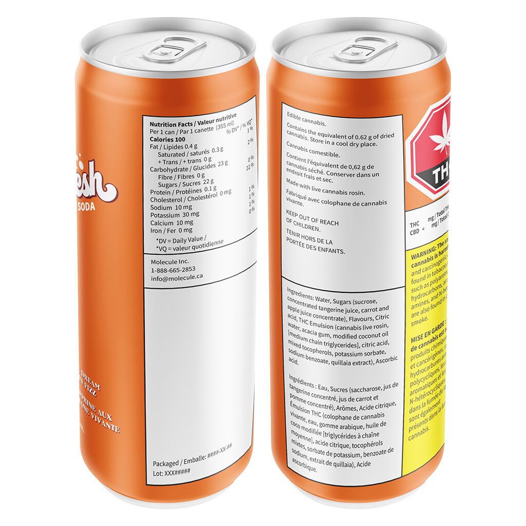 Banjorine Dream Live Rosin Fizz <br>355ml <br>10mg - Image 2