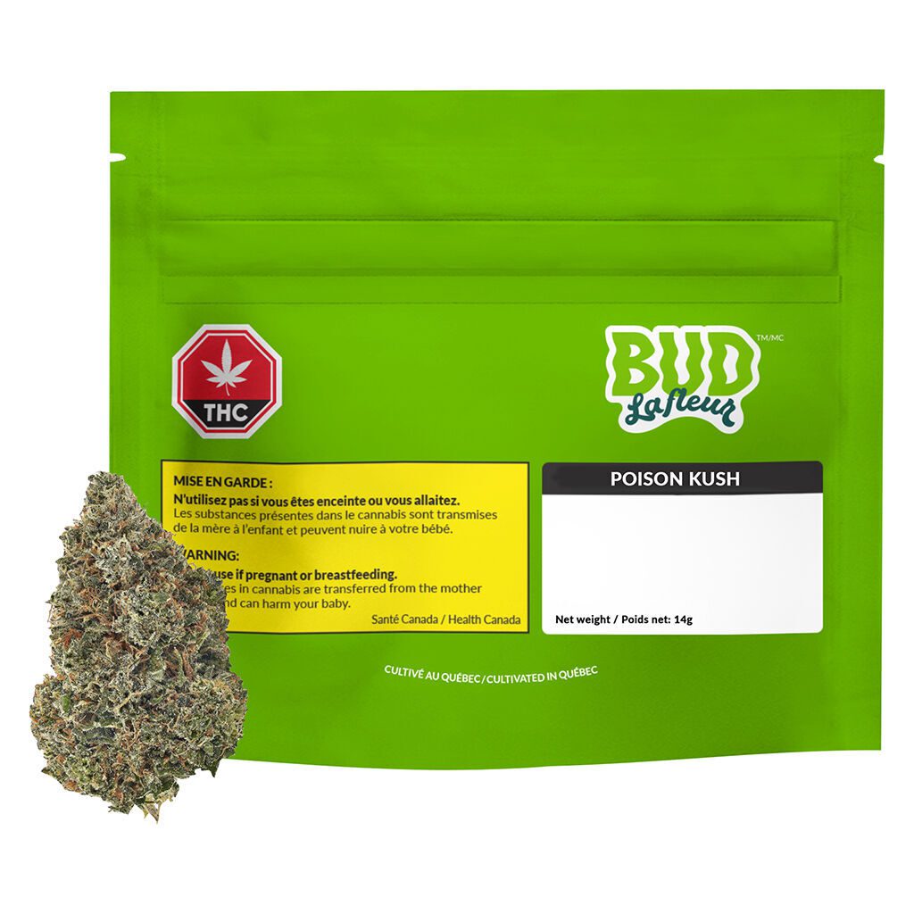 Poison Kush 14g <br>Indica <br>27.6% | 3.72% Terps - Image 4