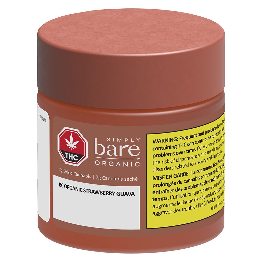 BC Organic Strawberry Guava 7g <br>Hybrid <br>27.3% | 1.85% Terps - Image 2