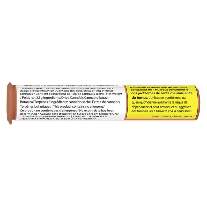 Key Lime Slice Cured Resin Infused Pre-Rolls 5 Pack <br>Indica <br>39.3% - Image 3