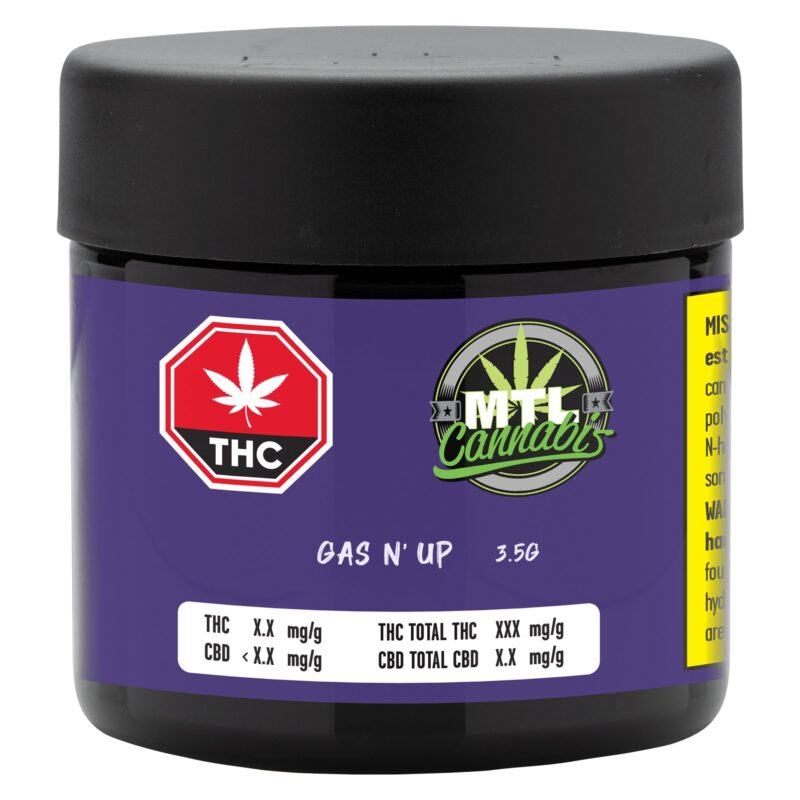mtl gas n up 3.5g montrose cannabis
