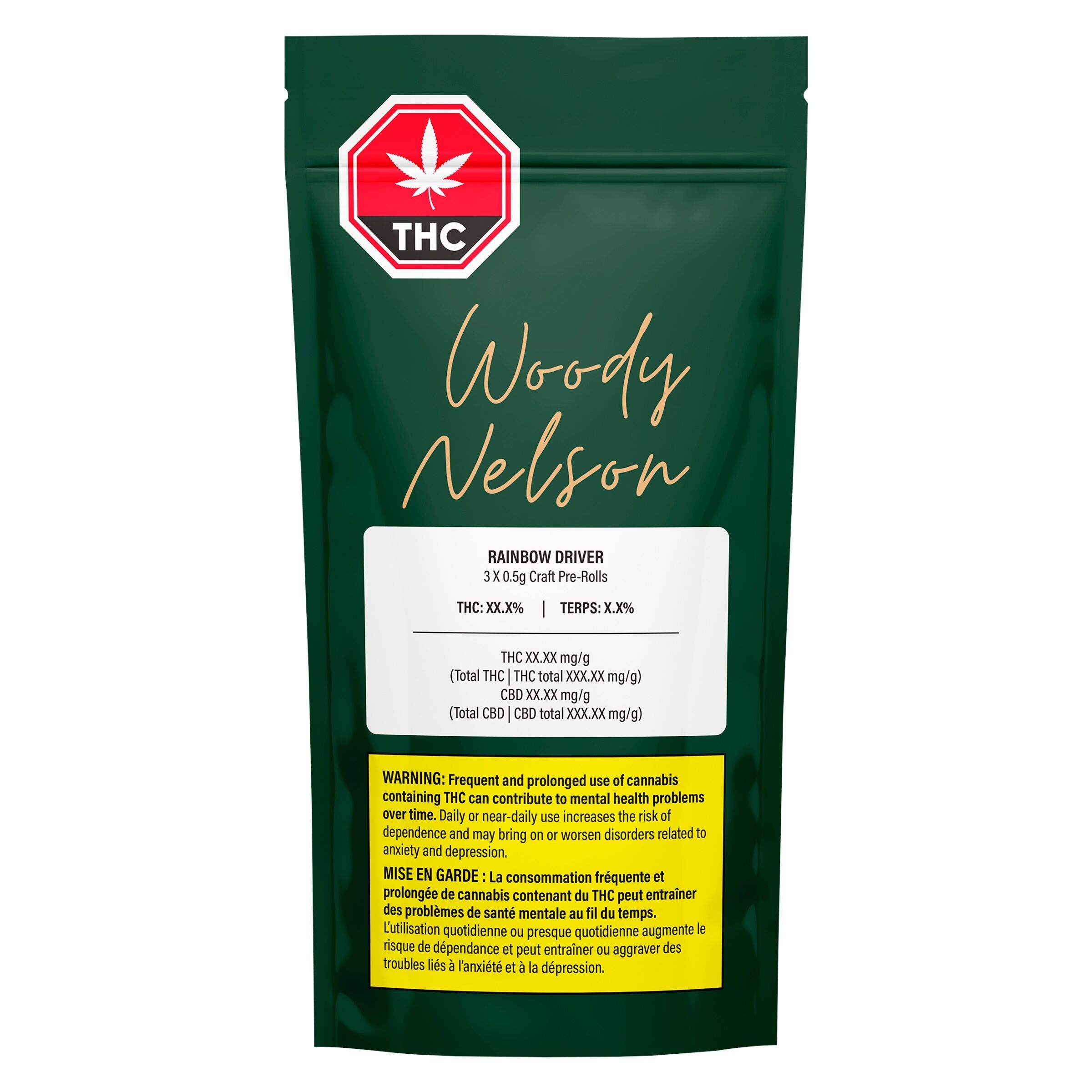 Rainbow Driver Craft Pre-Rolls 3 Pack