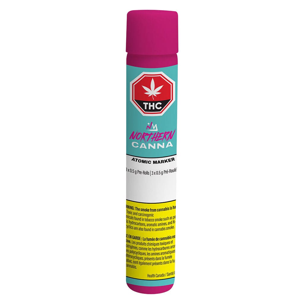 northern canna atomic marker 3 pack pre rolls montrose cannabis