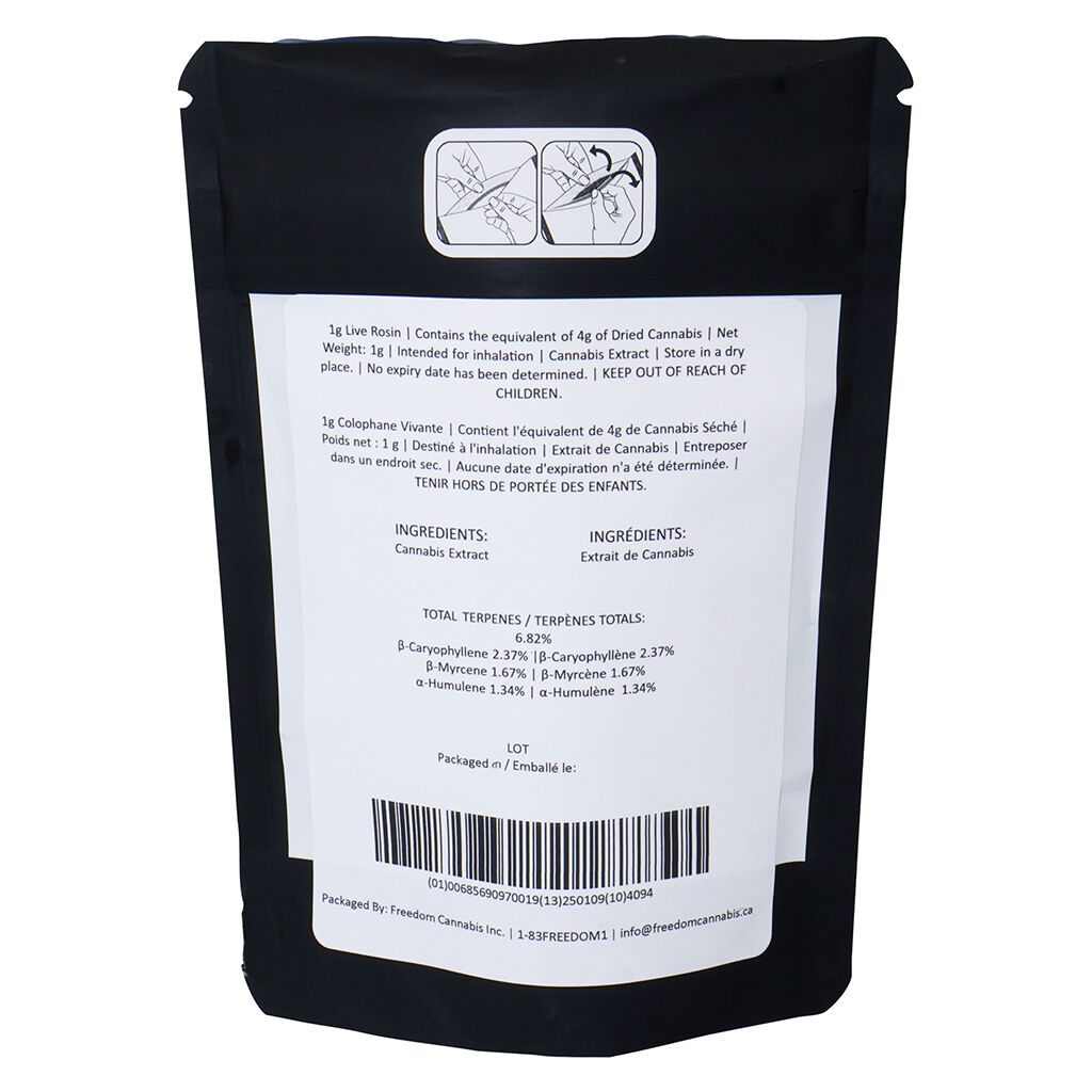 La Boca Top Shelf Live Rosin 1g