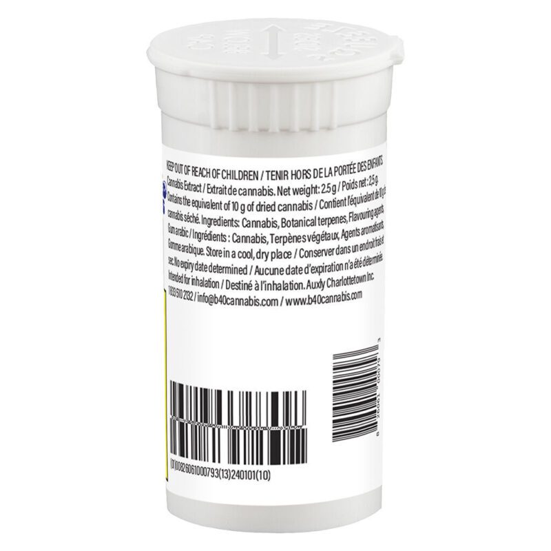 Frosted Icicles Infused Pre-Rolls - Peach Lemonade 5 Pack <br>Sativa <br>40% - Image 3