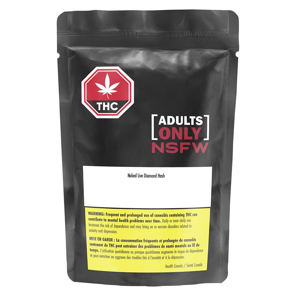 Naked Live Diamond Hash 1g