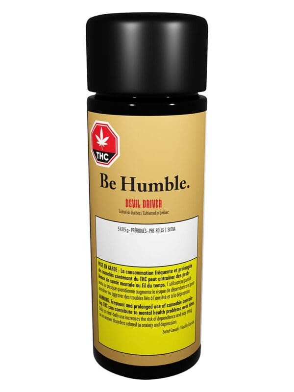 Be Humble. Devil Driver 5 Pack Prerolls Montrose Cannabis