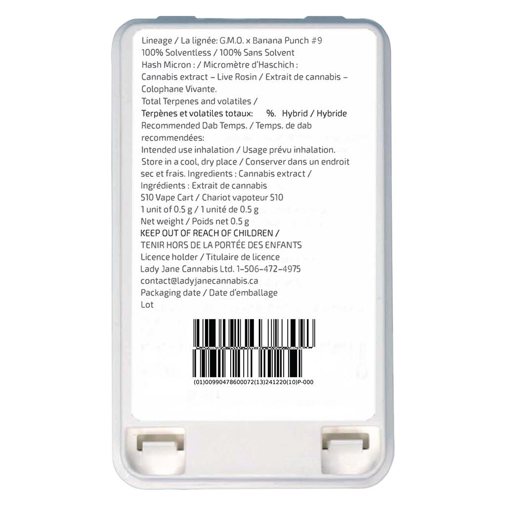 Grease Bucket Live Rosin 510 0.5g