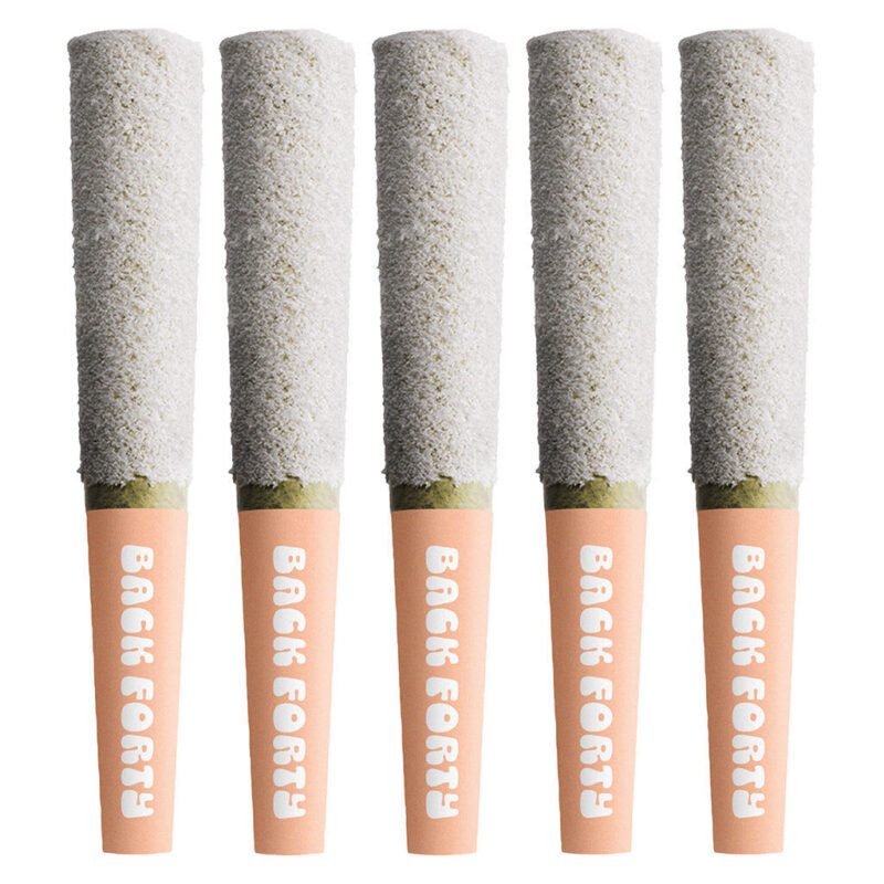 Frosted Icicles Infused Pre-Rolls - Peach Lemonade 5 Pack