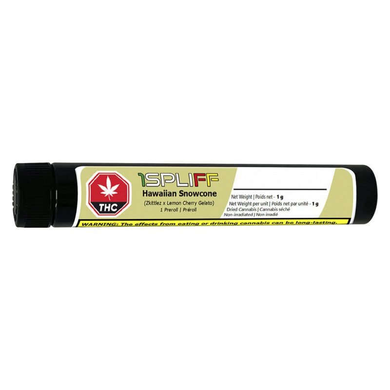 Hawaiian Snowcone Premium Glass Tip Pre-Roll Single