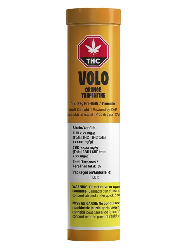 Orange Turpentine Pre-Roll Single