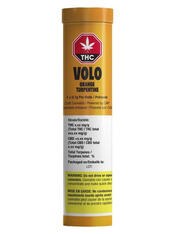 Orange Turpentine Pre-Roll Single