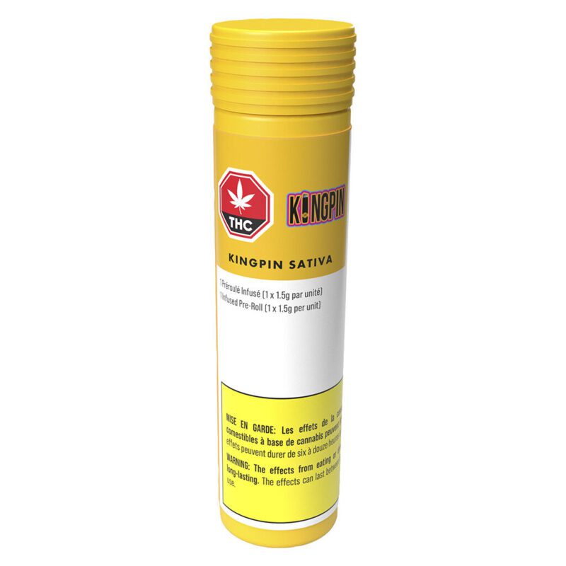 Kingpin Sativa Wrap Infused Pre-Roll Single