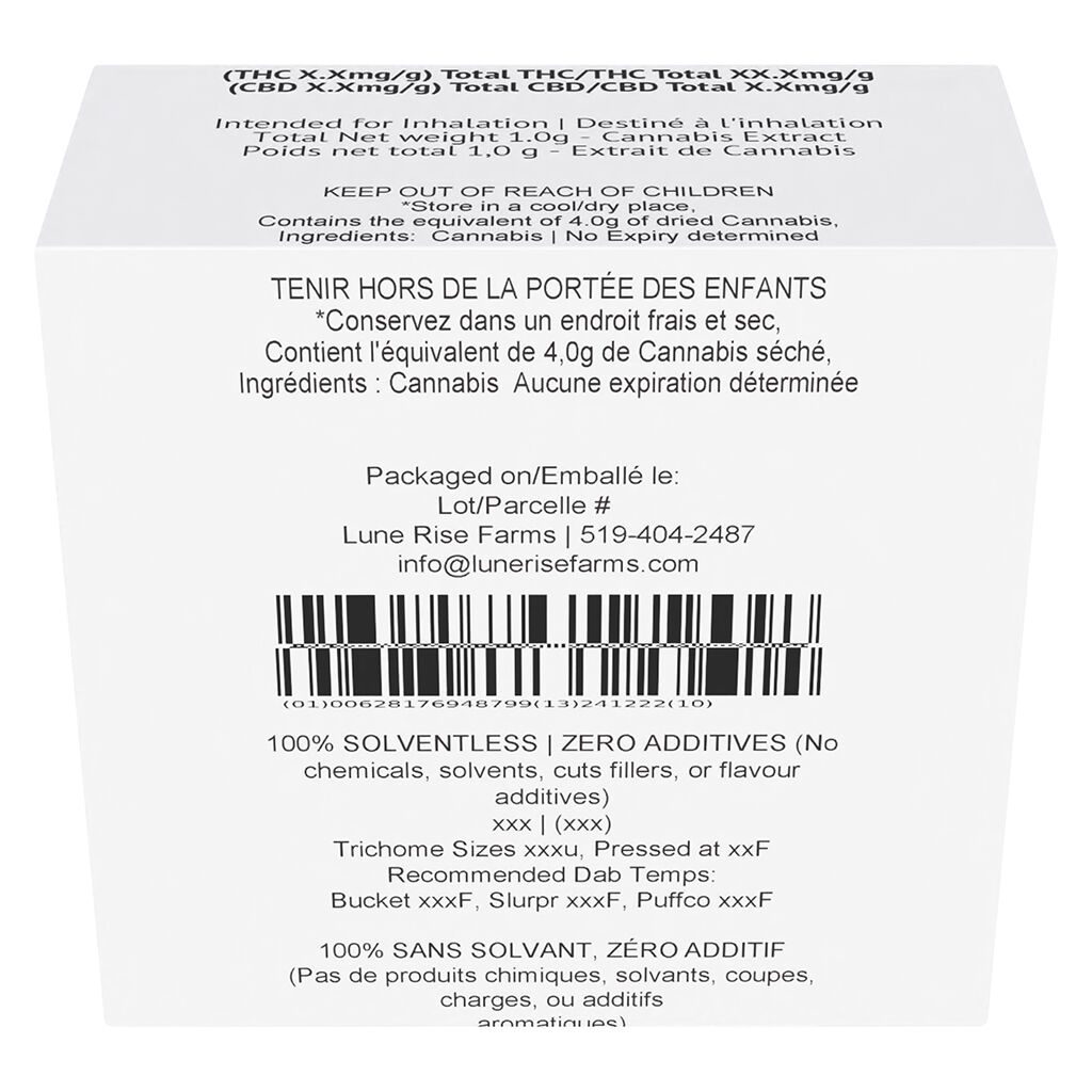 MELT Hash Resin 1g <br>Hybrid <br>65.5% | 7.00% Terps - Image 3