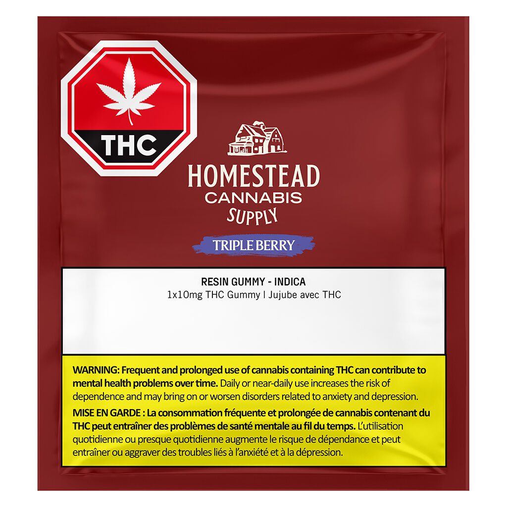 Triple Berry Resin Soft Chew 1 Pack