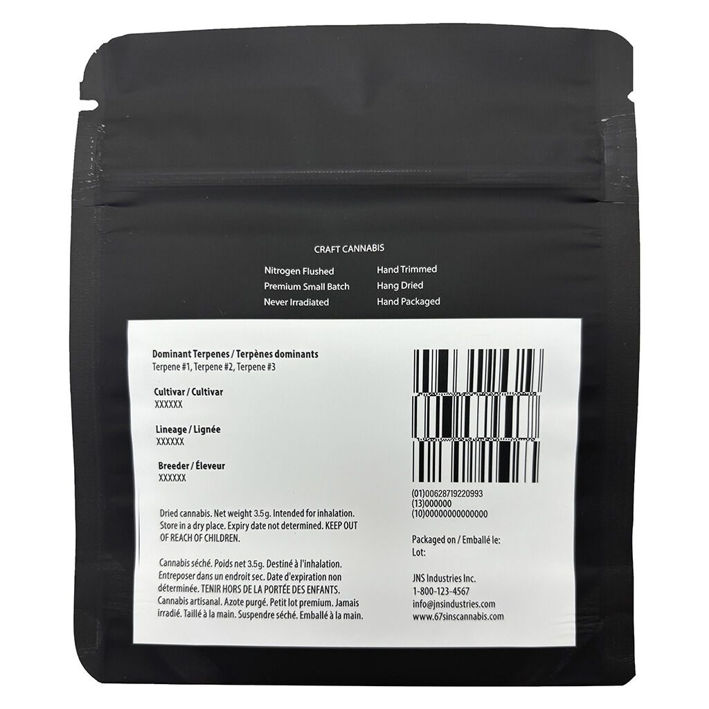 Fishy Fingers 3.5g <br>Hybrid <br>26.5% | 2.43% Terps - Image 3