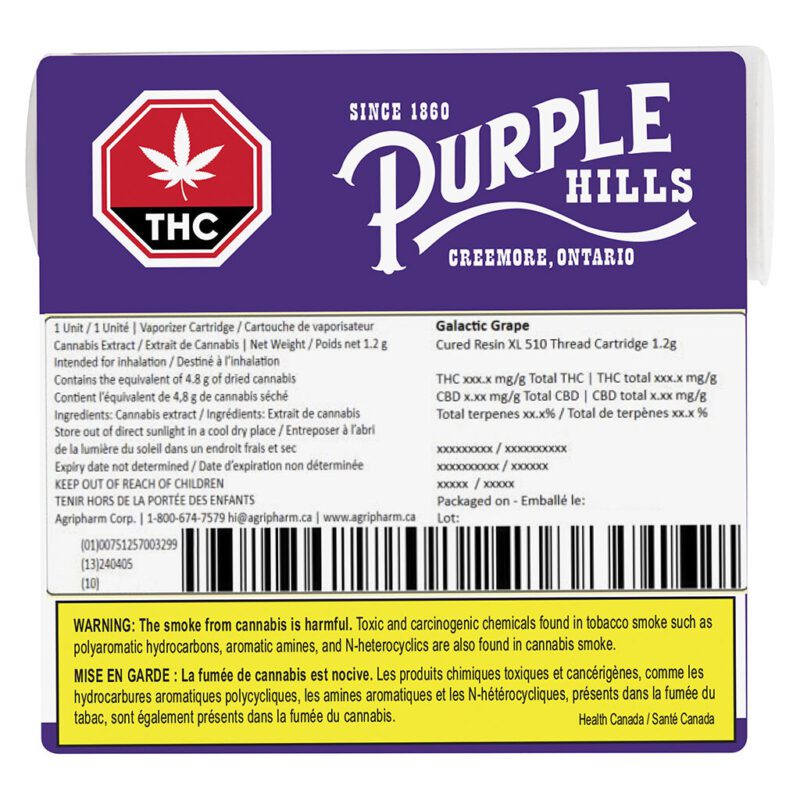 Cured Resin Galactic Grape Xl 510 1.2g <br>Hybrid <br>76.0% | 7.60% Terps - Image 3