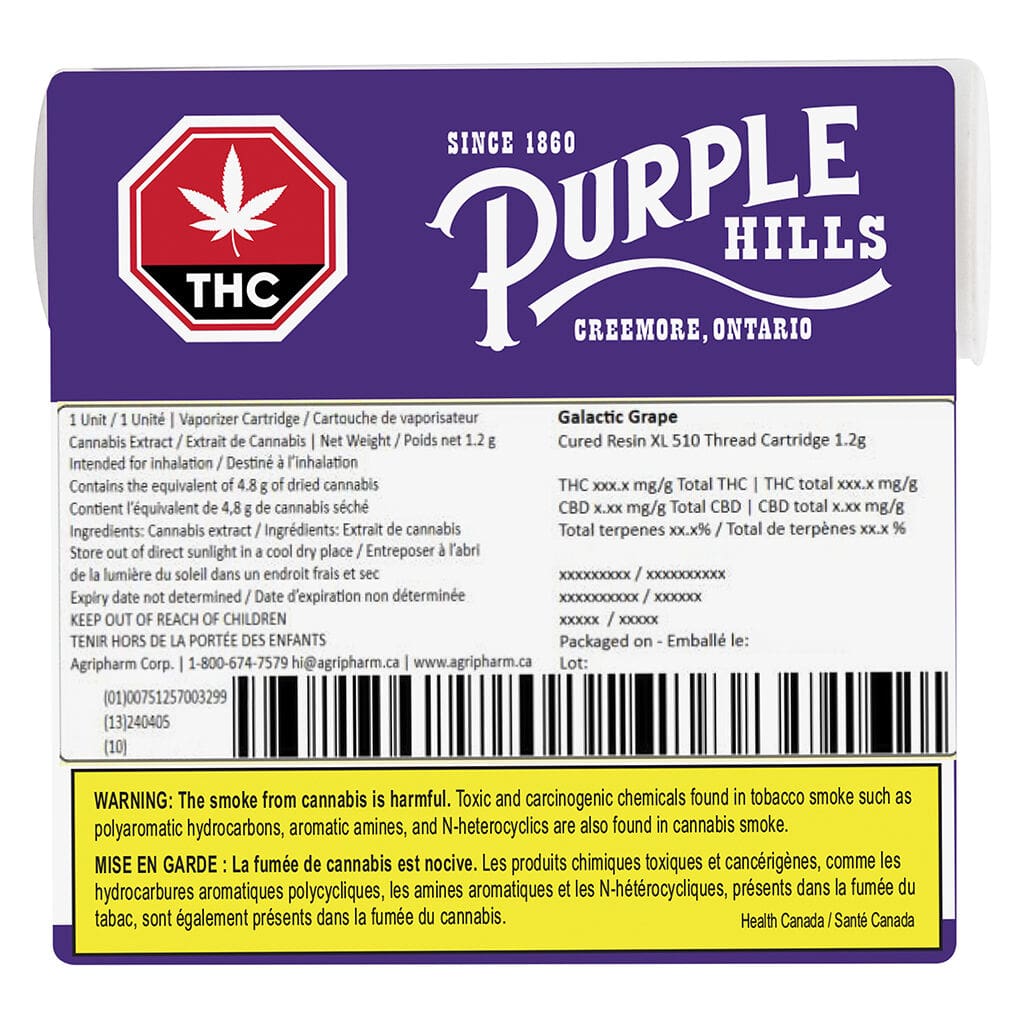Cured Resin Galactic Grape XL 510 1.2g <br>Hybrid <br>76.0% | 7.60% Terps - Image 3