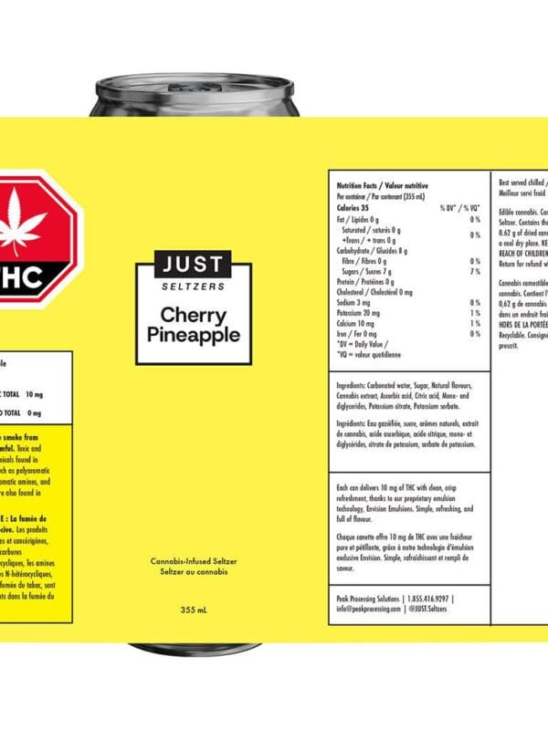 Cherry Pineapple Hybrid 355ml 10mg