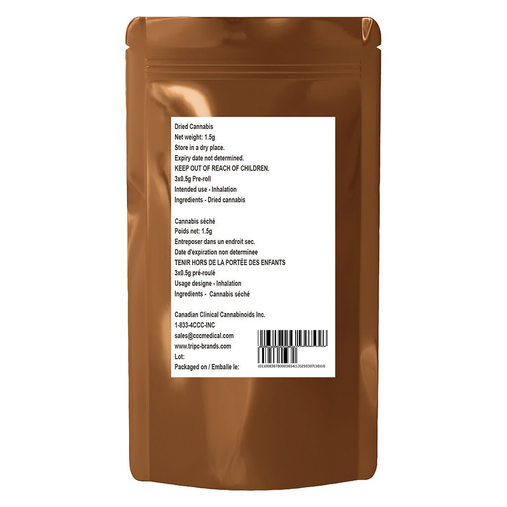 Cocolicious Benny Blunto 3 Pack <br>Indica <br>29.1% | 3.33% Terps - Image 3