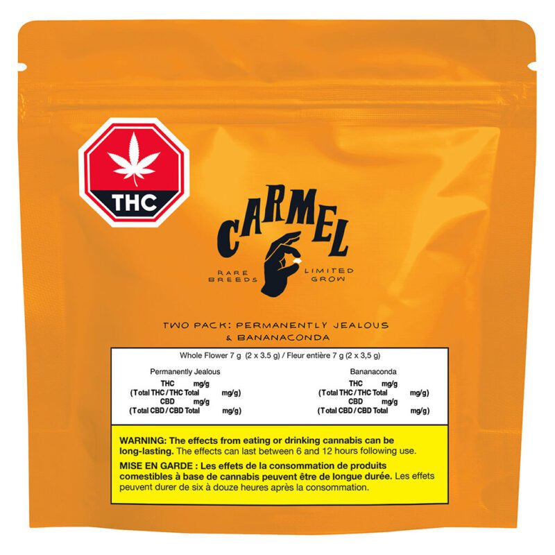 Two Pack: Permanently Jealous & Bananaconda 7g Carmel